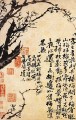 Shitao Prunus in Blume 1694 Chinesische Kunst